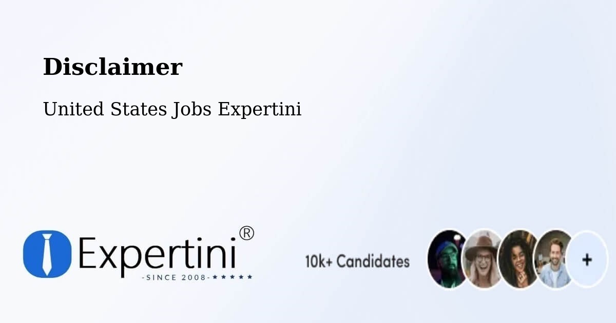 Disclaimer – Beatrice - United States Jobs Expertini